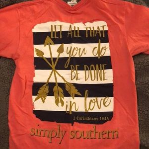 Short Sleeved simply southern T-shirt